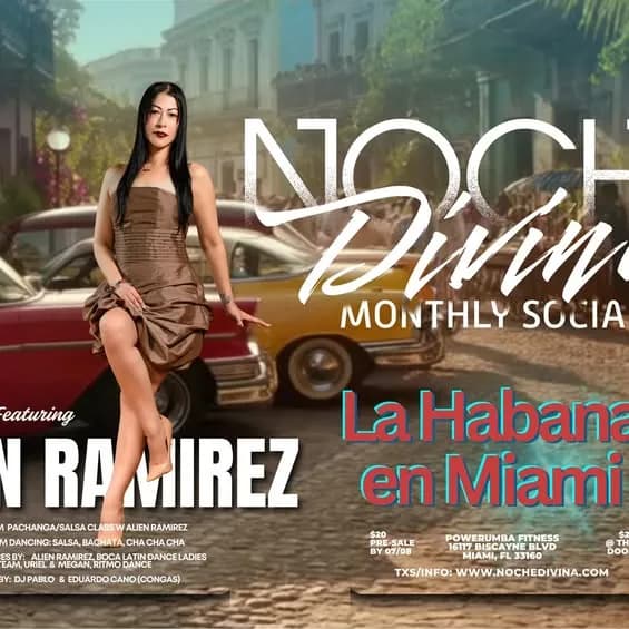 Noche Divina Monthly Social – Salsa in Miami, FL