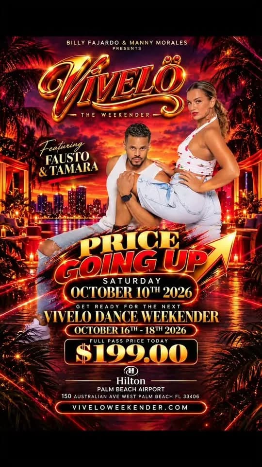 Vívelo The Weekender – Salsa in Palm Beach, FL