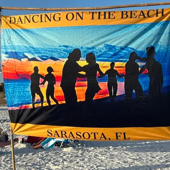 Dancing on the Beach in Sarasota, FL