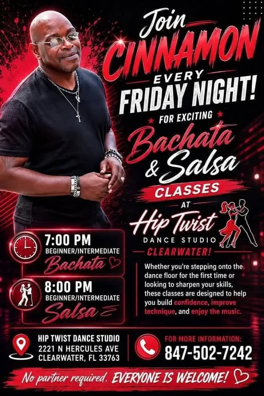 Bachata & Salsa Classes – Bachata in Clearwater, FL