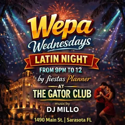 Wepa Wednesdays - Latin Night – Salsa in Sarasota, FL