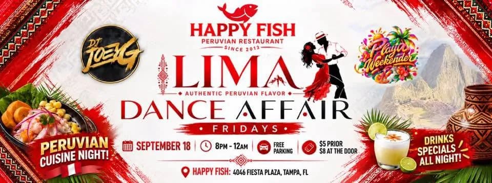 Dance Affair Fridays in Tampa, FL