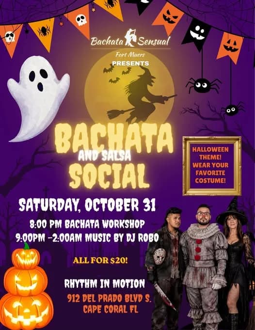 Spooky Vibes & Salsa Moves! – Bachata