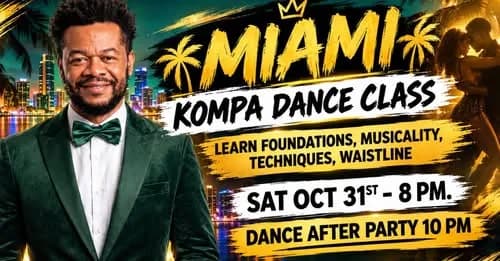 Kompa Dance Class / Social – Afrobeats in Hallandale, FL