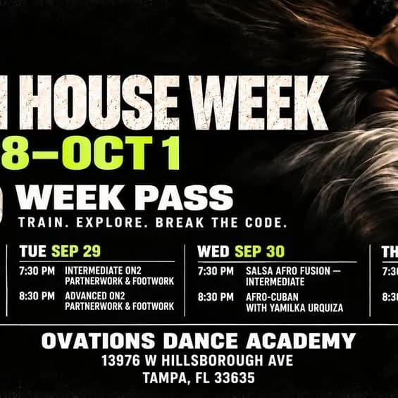 Open House Week – Salsa in Tampa, FL