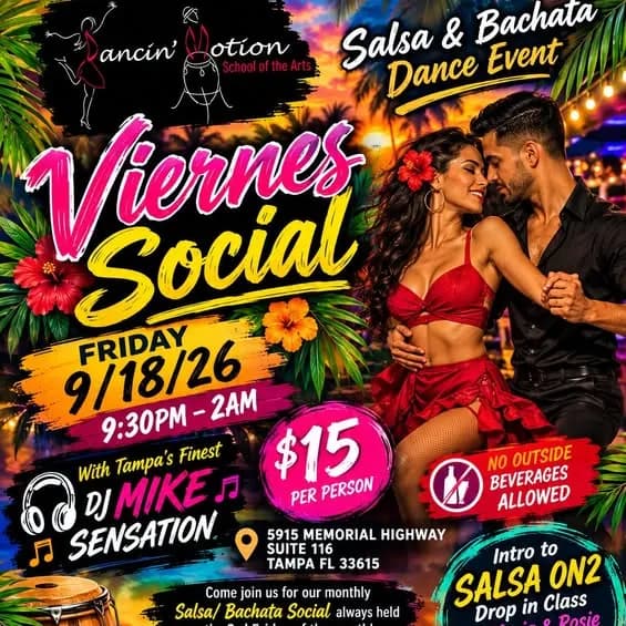 Viernes Social – Salsa in Tampa, FL
