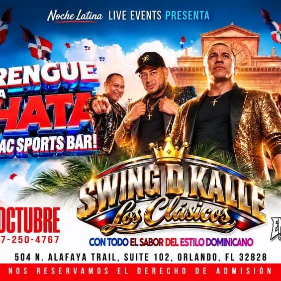 Swing D Calle Presenta Los Clásicos – Salsa in Orlando, FL