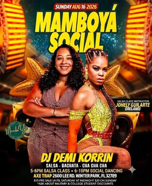 MamboYá Social – Salsa in Winter Park, FL