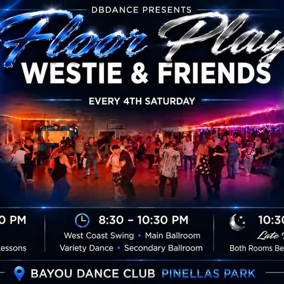 Westie & Friends Dance Night – West Coast Swing