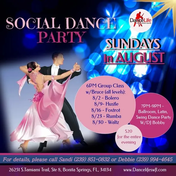 Social Dance Party – Ballroom in Bonita Springs, FL