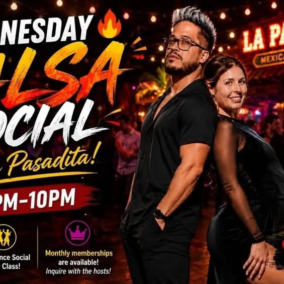 WEDNESDAY SALSA SOCIAL – Salsa in Clearwater, FL