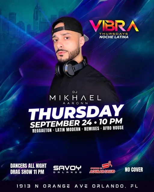 Latin Night at Savoy Orlando – Salsa in Orlando, FL