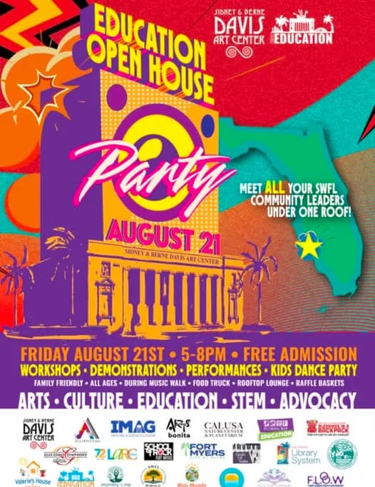 Dance Party at Sidney & Berne Davis Arts Center in Fort Myers, FL