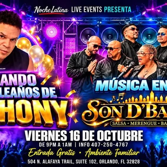 Son D'Bailar – Salsa in Orlando, FL