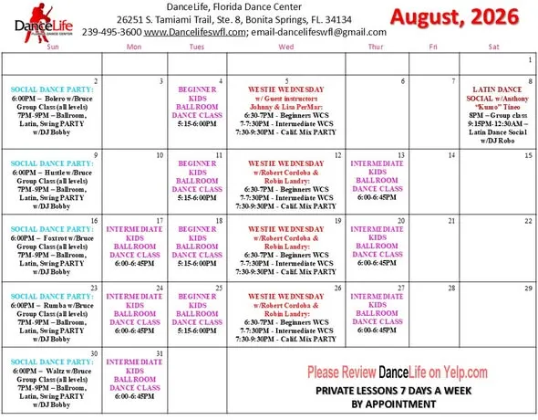 Westie Wednesday – West Coast Swing in Bonita Springs, FL