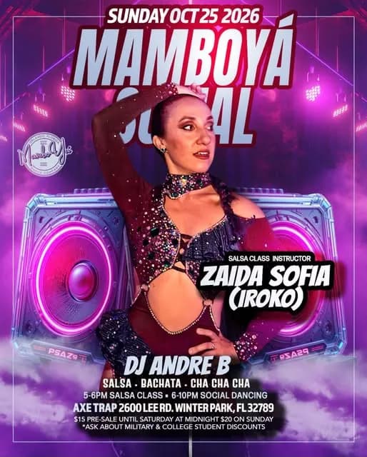 MamboYá Social Dance Night – Salsa in Winter Park, FL