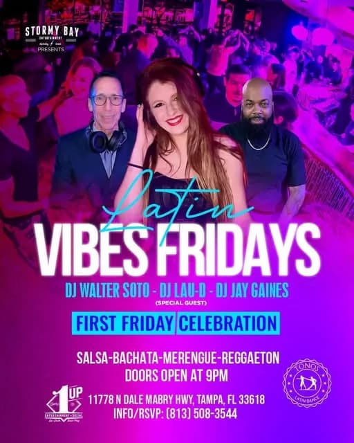 Latin Vibes Fridays – Salsa in Tampa, FL