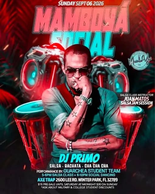 MamboYá Social – Salsa in Winter Park, FL