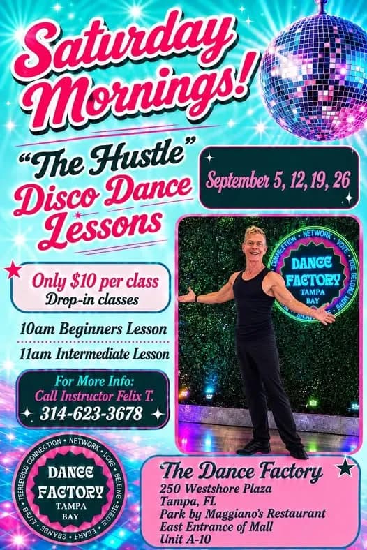 The Hustle Disco Dance in Tampa, FL