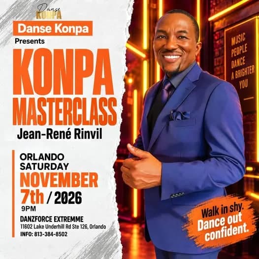 Konpa Masterclass in Orlando, FL