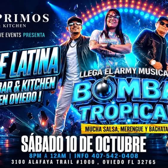 Bomba Tropical – Salsa in Oviedo, FL