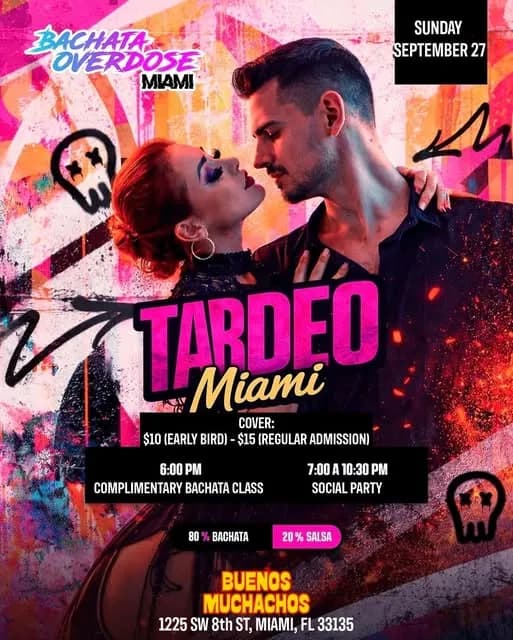 MIAMI TARDEO – Bachata in Miami, FL