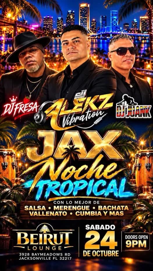 NOCHE TROPICAL – Salsa in Jacksonville, FL