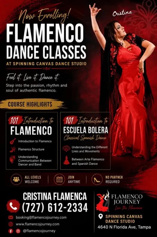 Flamenco Dance Classes – Flamenco in Tampa, FL