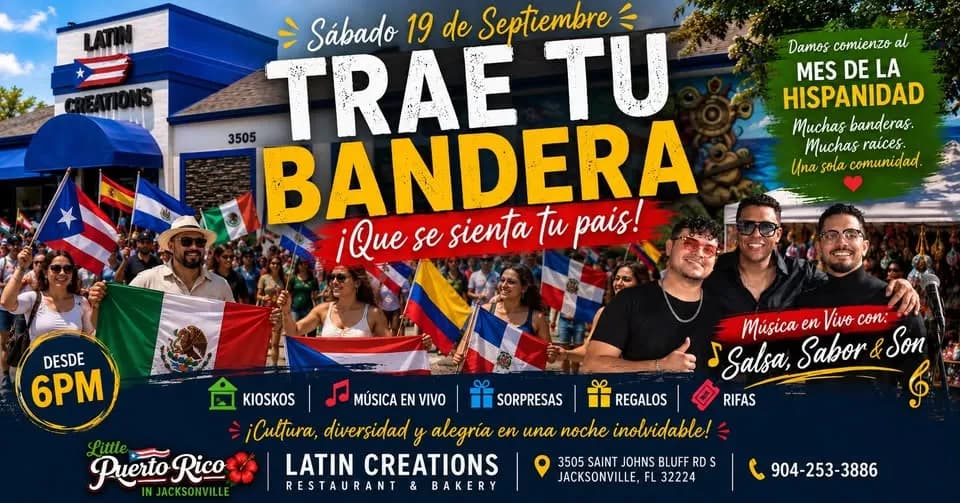 Mes de la Hispanidad Celebration – Salsa in Jacksonville, FL