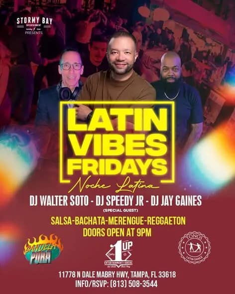 LATIN VIBES FRIDAYS – Salsa in Tampa, FL