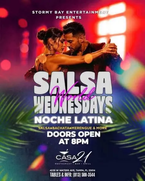Salsa World Wednesdays – Salsa in Tampa, FL