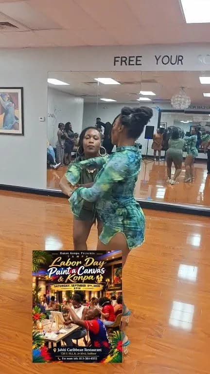 Paint Konpa Party in Tampa, FL