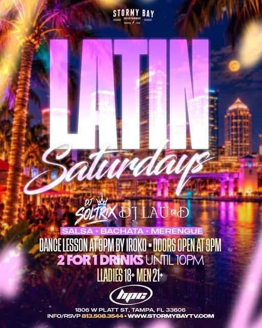 Latin Saturdays – Salsa in Tampa, FL