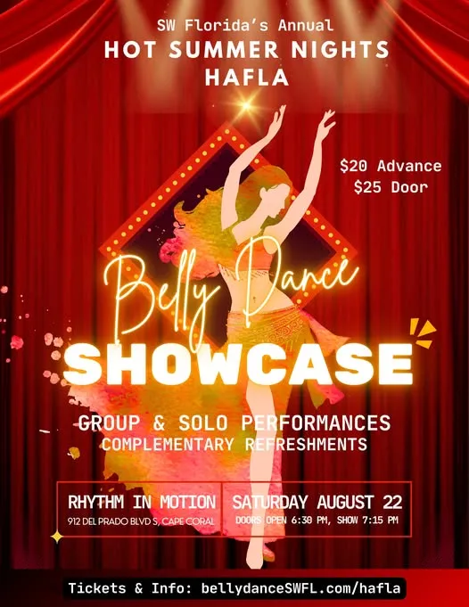 Hot Summer Nights Belly Dance Hafla – Belly Dance in Cape Coral, FL