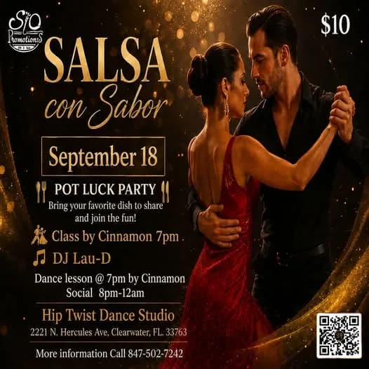 Bachata & Salsa Classes – Salsa in Clearwater, FL