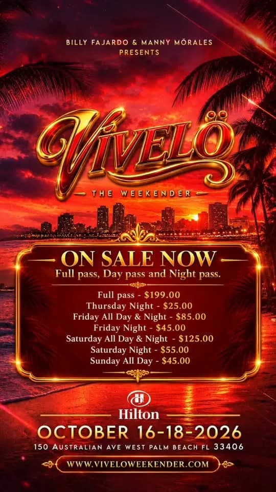 VÍVELO The Weekender – Salsa