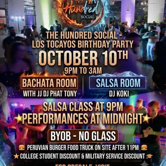 Los Tocayos Birthday Party! – Salsa