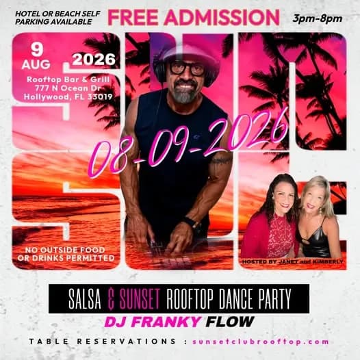 Salsa & Sunset Rooftop Party – Salsa