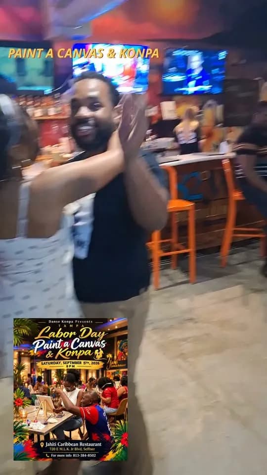 Paint a Canvas & Konpa – Kizomba in Tampa, FL