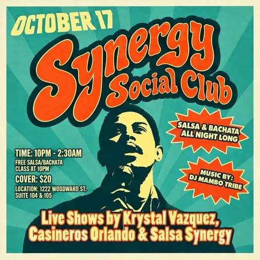 FREE CLASS AT 10pm – Salsa