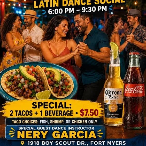 Latin Dance Social – Salsa in Fort Myers, FL