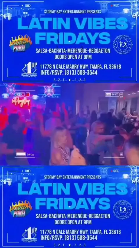 Latin Vibes Fridays – Salsa in Tampa, FL