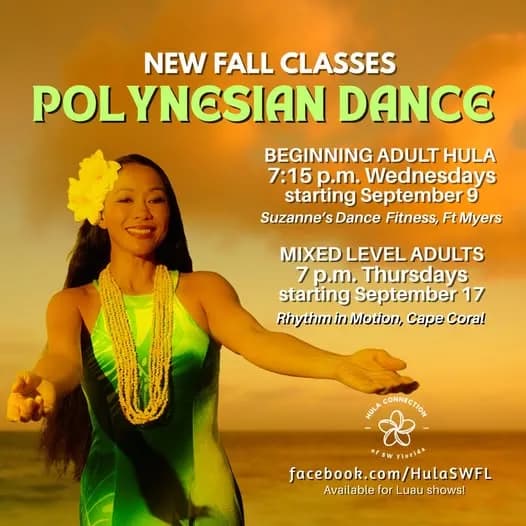 Beginning Adult Hawaiian Hula Classes – Belly Dance in Fort Myers, FL