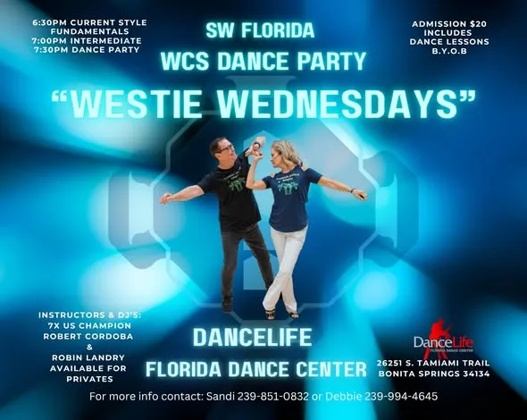 Westie Wednesdays – West Coast Swing in Bonita Springs, FL