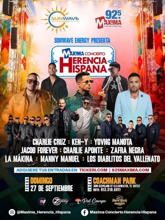 Máxima’s Concierto Herencia Hispana in Clearwater, FL