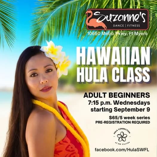 Adult Hawaiian Hula Class in Ft. Myers, FL