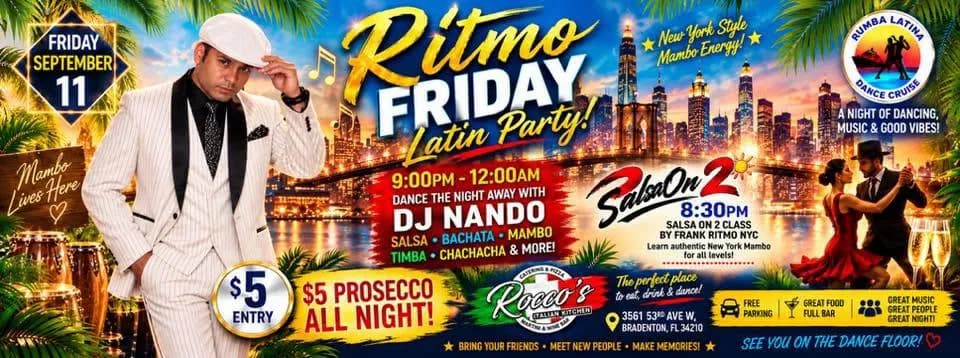 Ritmo FRIDAY Party – Salsa in Bradenton, FL