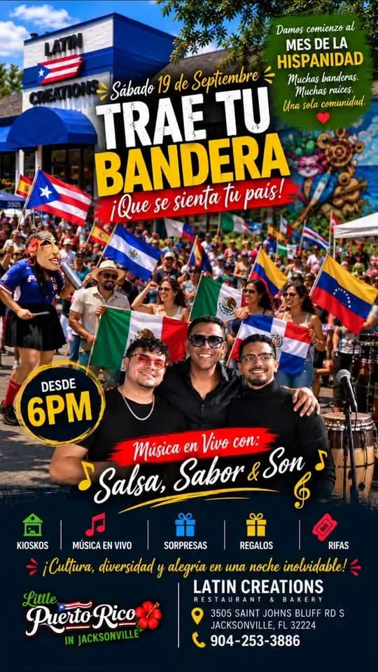 Mes de la Hispanidad Celebration – Salsa in Jacksonville, FL