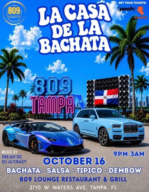 Bachata Night at La Casa de La Bachata – Bachata in Tampa, FL