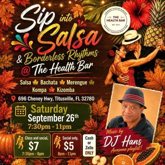 Salsa, Bachata, Merengue, Kompa, Kizomba Night – Salsa in Titusville, FL